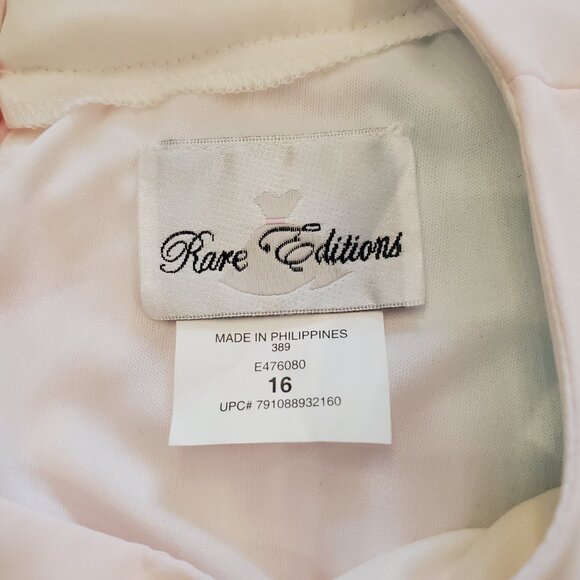 Rare Editions, Girls Pleated  Multi Color Dress Size 16 - Picture 2 of 7